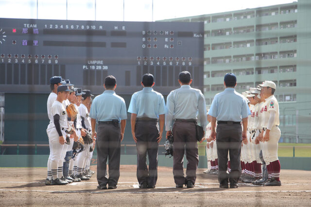 第２１回 首里高校・那覇高校学校対抗野球大会