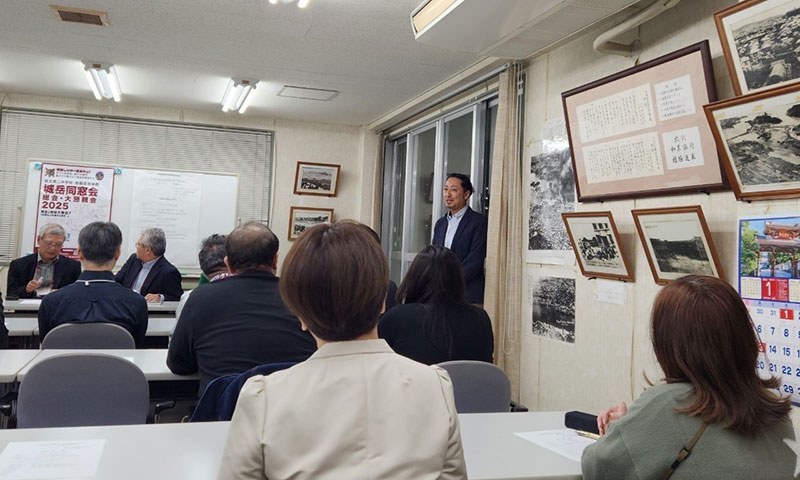 仲村 直氏による48期次年度実行委員長のあいさつ