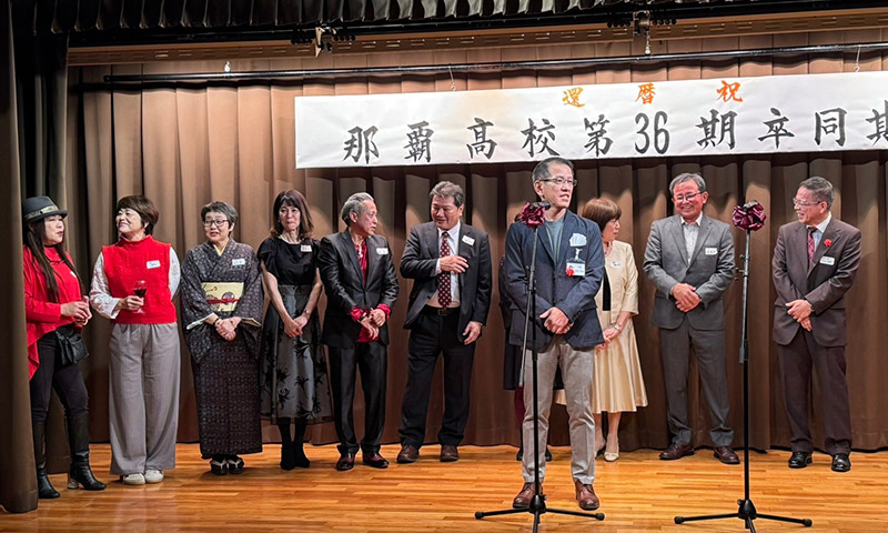 今回の同期会を企画・運営した幹事皆さん