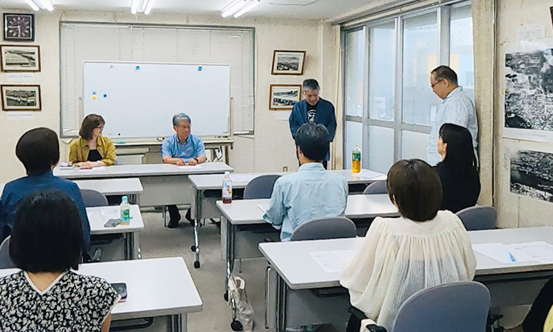 47期実行委員長 島袋 浩二 氏から開会の挨拶