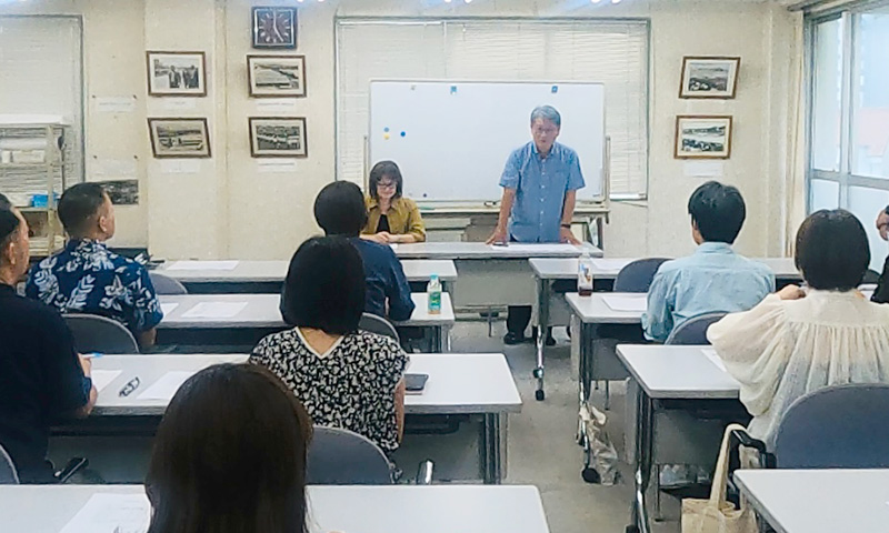 比嘉 正彦 城岳同窓会副会長のご挨拶