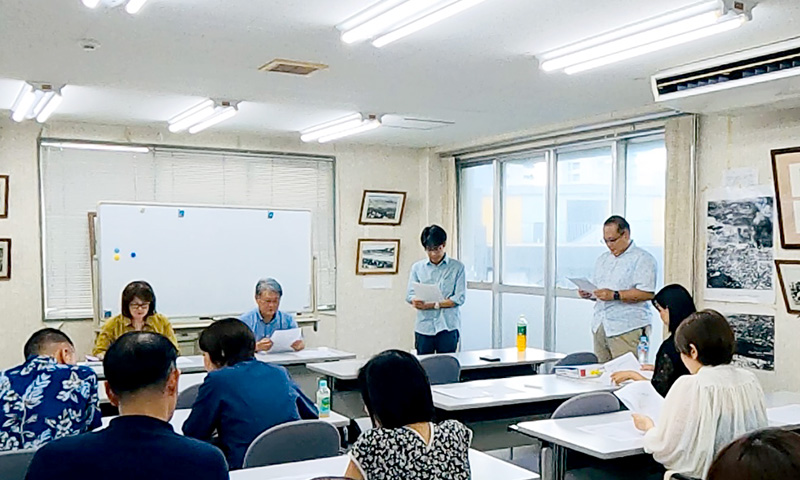 47期実行委員からの報告〜嘉数 弥一郎 氏から広報関係の報告