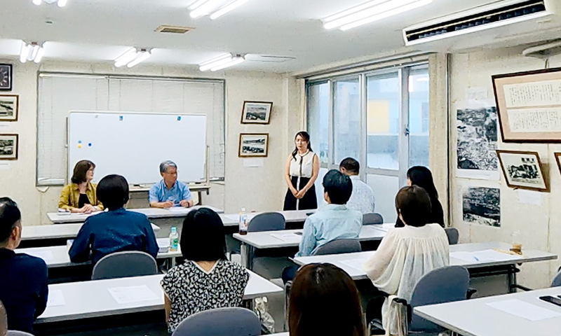 47期実行委員 阿嘉 真美 氏から閉会の挨拶