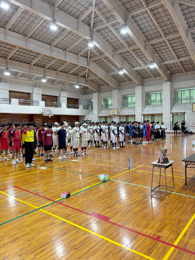 開会式：首里高校体育館