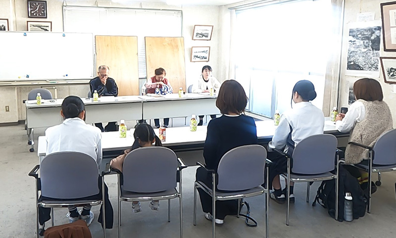 林 尚美 教頭先生から那覇高校生・沖縄県代表としての心得について