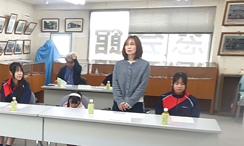 保護者からの挨拶：新垣 沙織