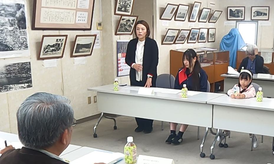 保護者からの挨拶：田場 直子