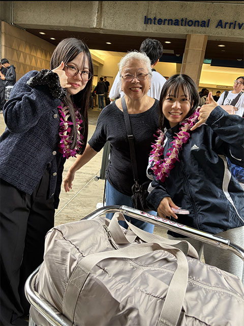 William Goodwin Speedさんの奥様 Stella Harumiさんが迎えて下さいました。