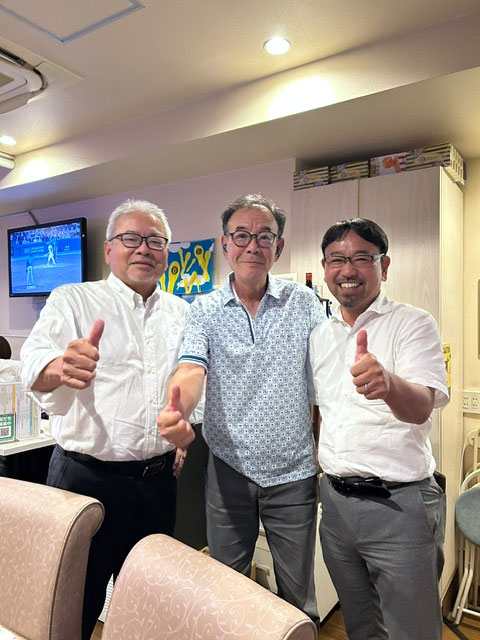 藤原康延プロデューサーと下野新聞の綱川仁士氏